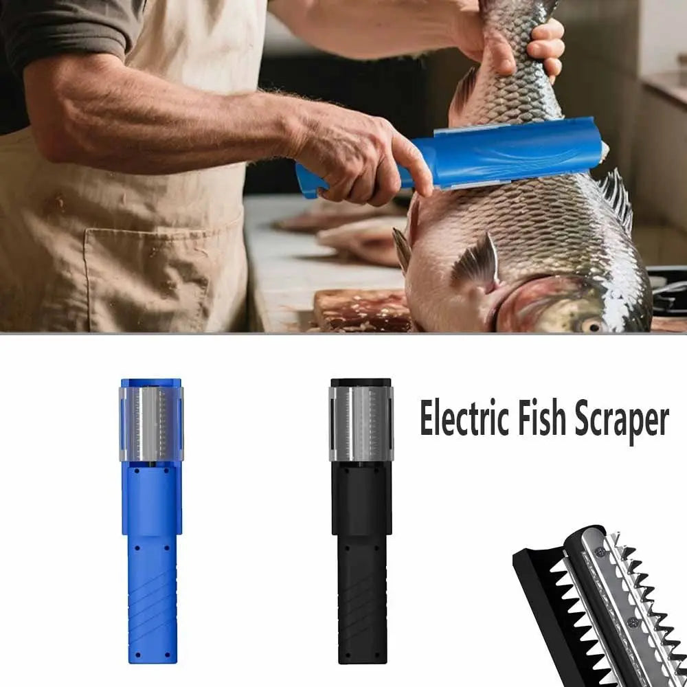 Electric Fish Scale Remover – Cordless USB Rechargeable Scraper
