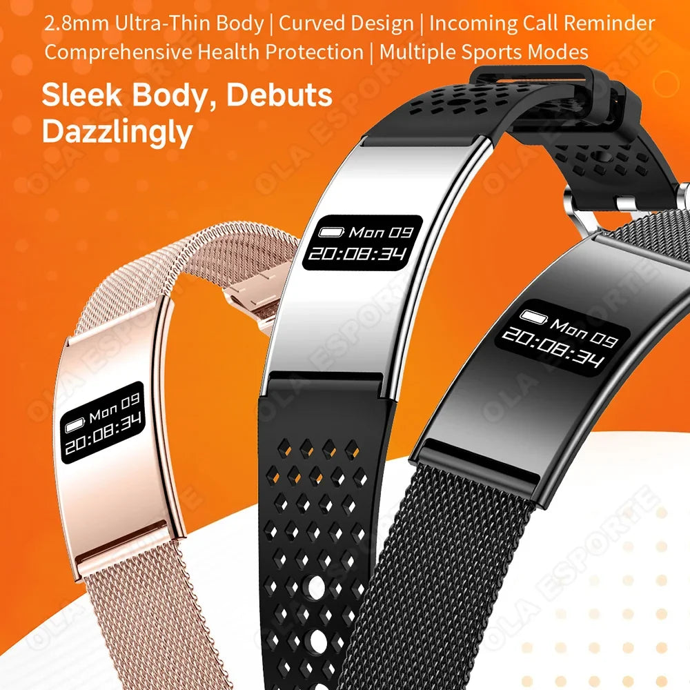 Smart Bracelet Health Fitness Tracker Ultra-thin Heart Rate