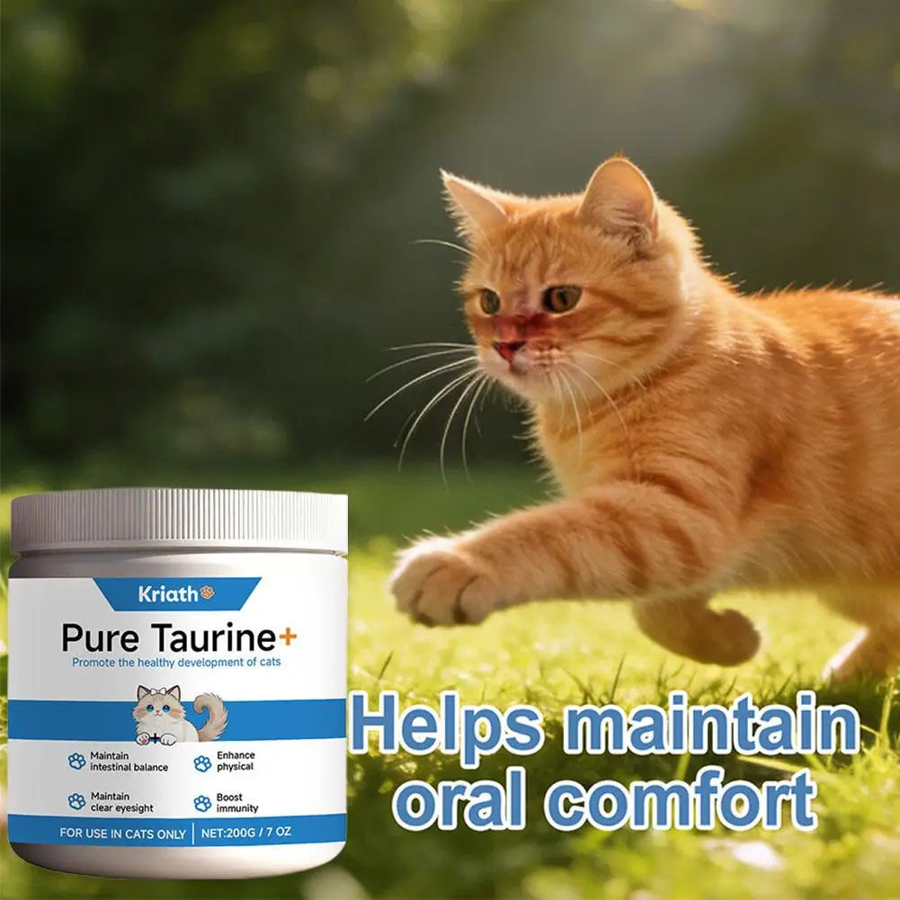 Taurine Powder Cats Gentle Formula Supports Heart Vision Overall