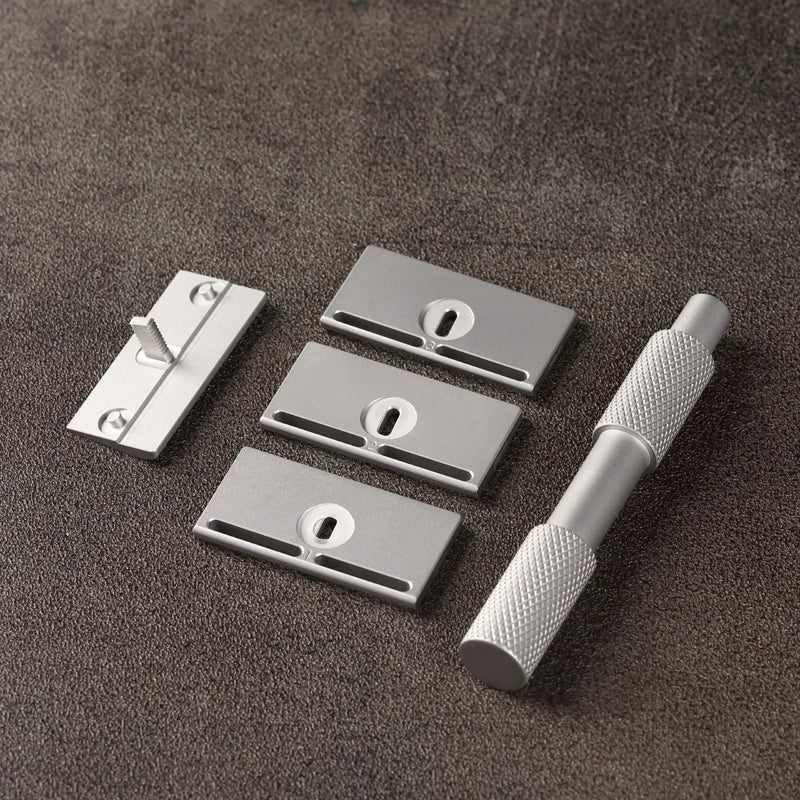 2026 YAQI Aileron GEM Blade Safety Razor Traditional Shaving 3 Plates