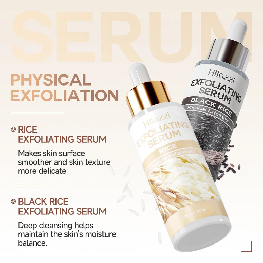 Rice & Black Rice Exfoliating Gel – Deep Cleanse & Moisturize