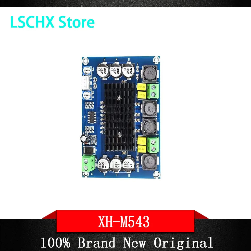 XH-M543 TPA3116D2 2×120W Dual Channel Stereo Amplifier Board