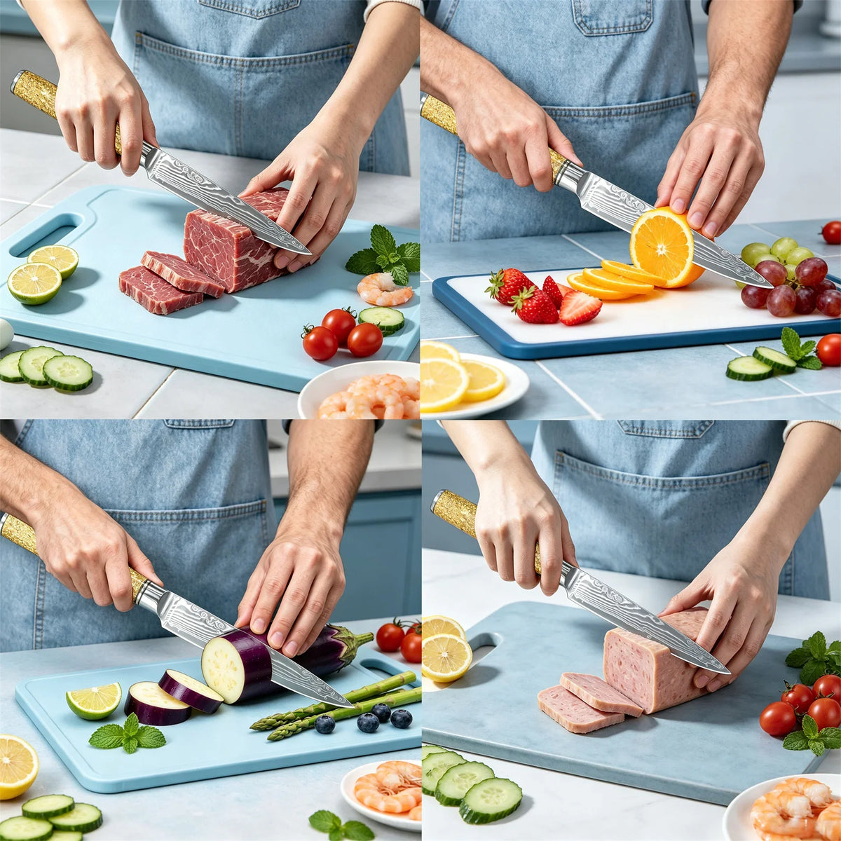 Damascus Steel 67-Layer Paring Knife – Sharp Kitchen Knife