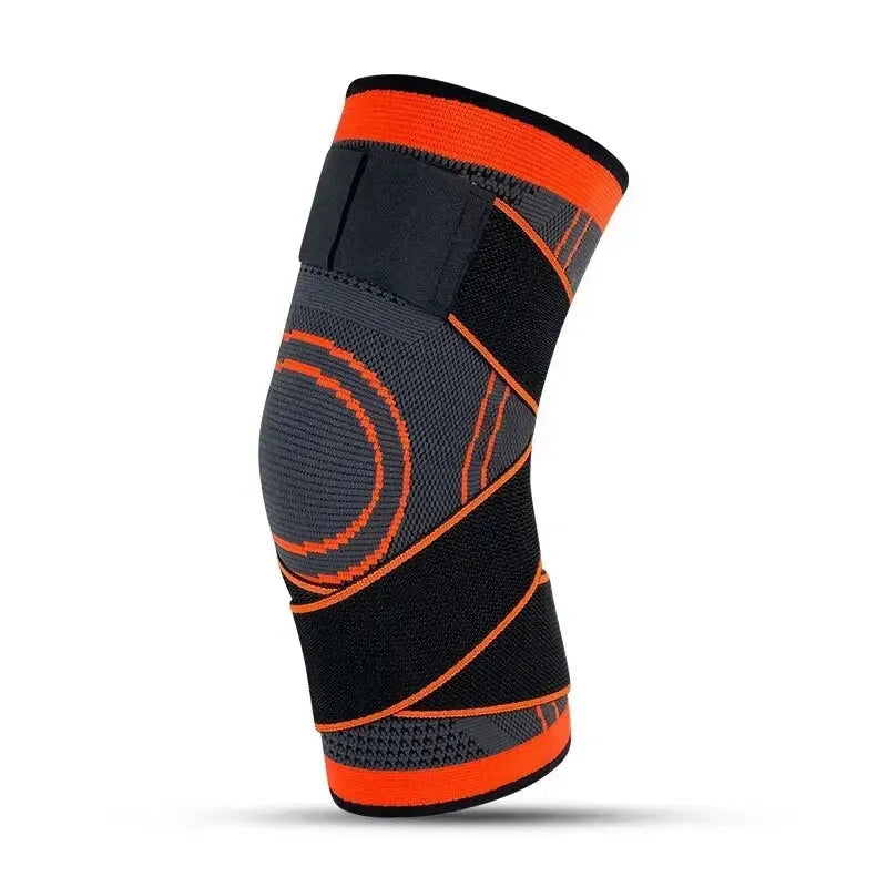 Knee Compression Sleeve Adjustable Straps – Running & Sports