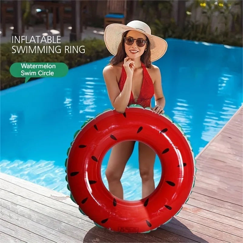 Fruit-Shaped Swimming Ring for Adults | Fun Pool Float