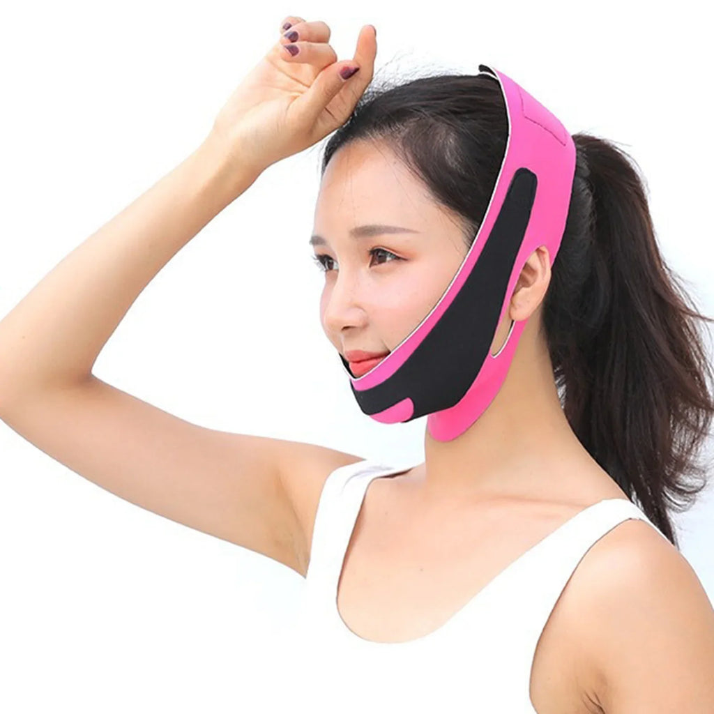 Adjustable Anti-Snoring Chin Strap & V-Line Face Slimmer