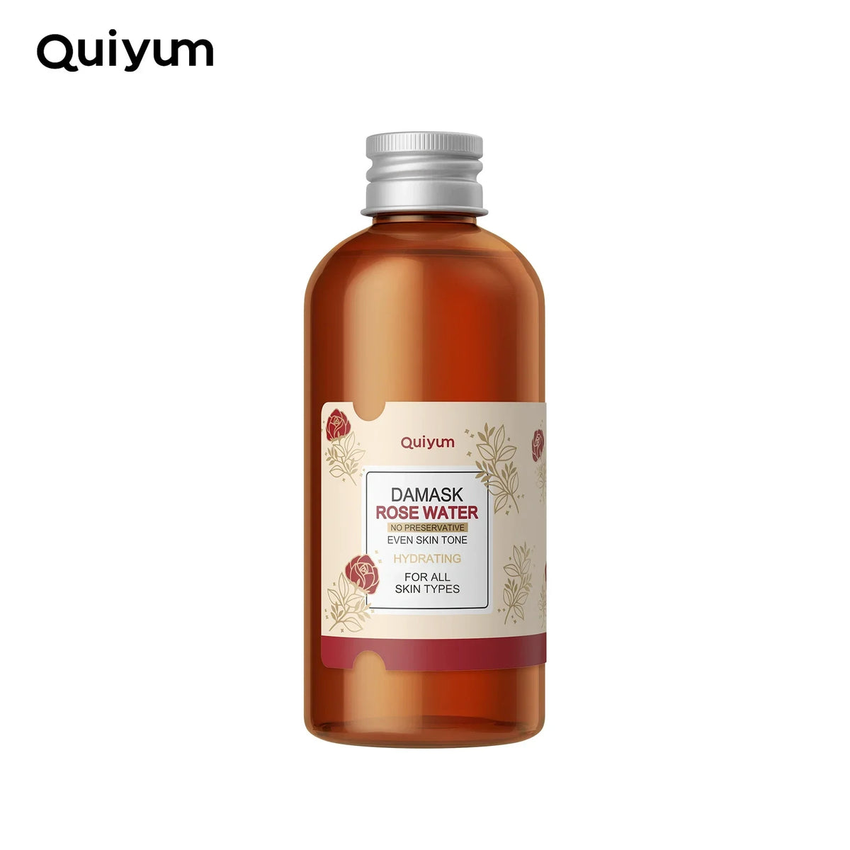 QUIYUM Rose Water Facial Toner – Organic, Pore-Tightening 100ml