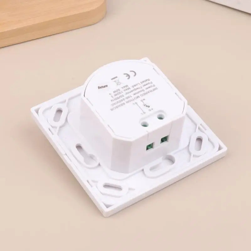 Load 7-10M Distance Infrared PIR Motion Sensor Switch 110 240V Wall