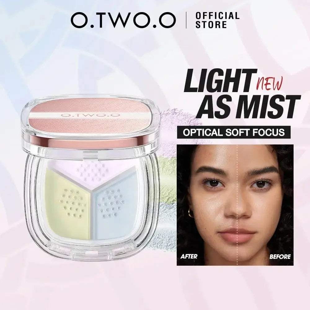 O.TWO.O Pore Setting Loose Powder – Oil Control Matte Finish