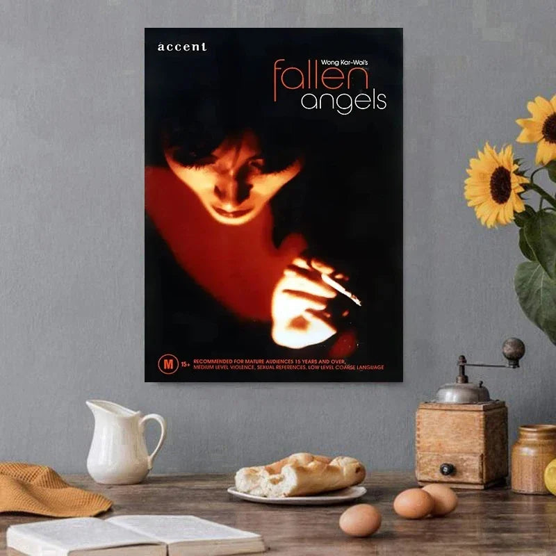 Fallen Angels Canvas Poster – Wong Kar-Wai Retro Movie Wall Art