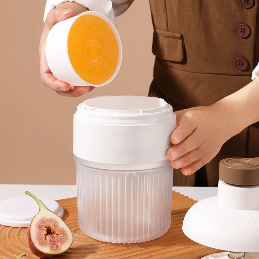 Manual Hand-Crank Ice Crusher & Shaved Ice Maker | Portable