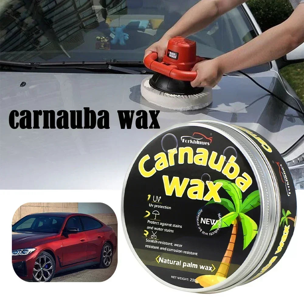 Car Wax Auto Paint Care Carnauba Paste Brazilian Polishing Gloss