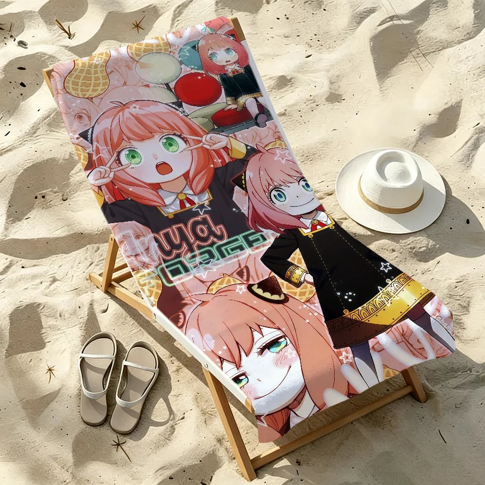 Spy x Family Anya Quick-Dry Beach Towel | Anime Fan Gift