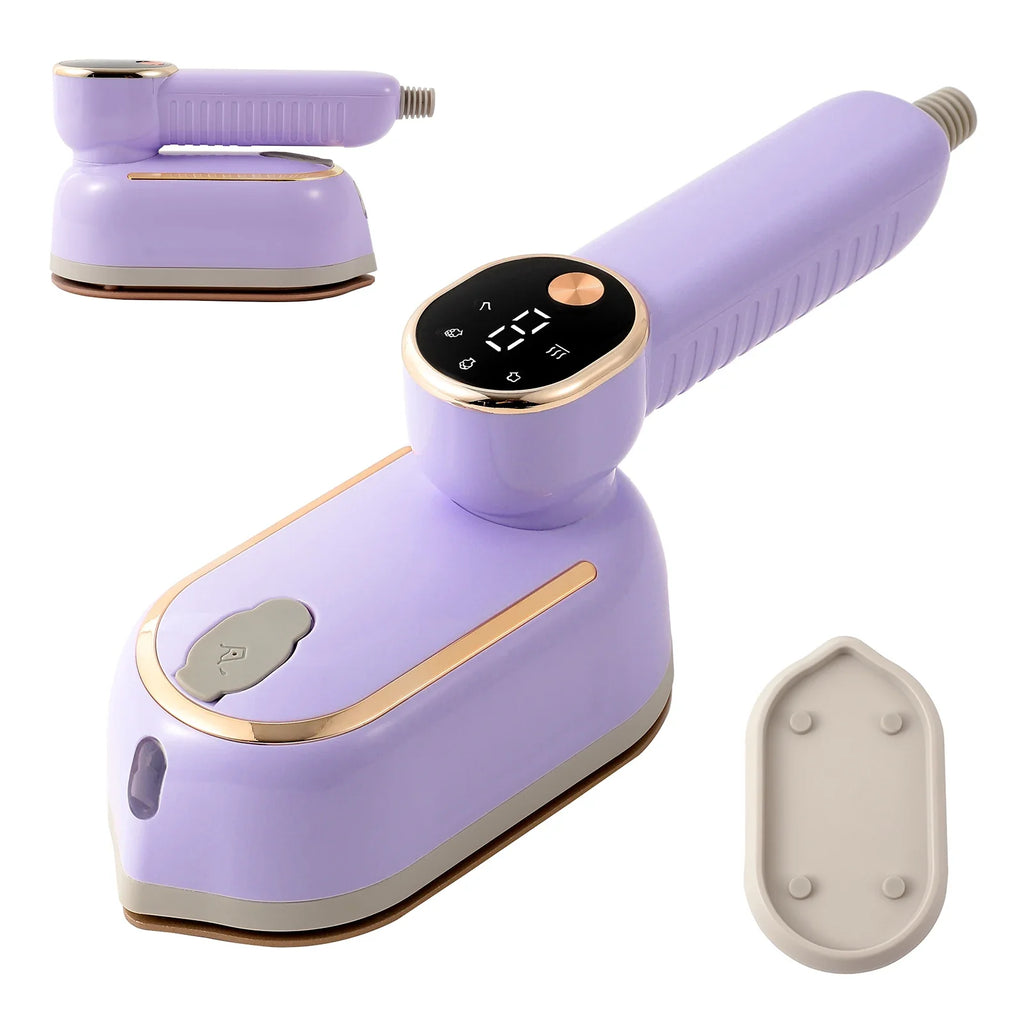 HOMEFISH Portable Mini Steam Iron | 4 Temp Settings