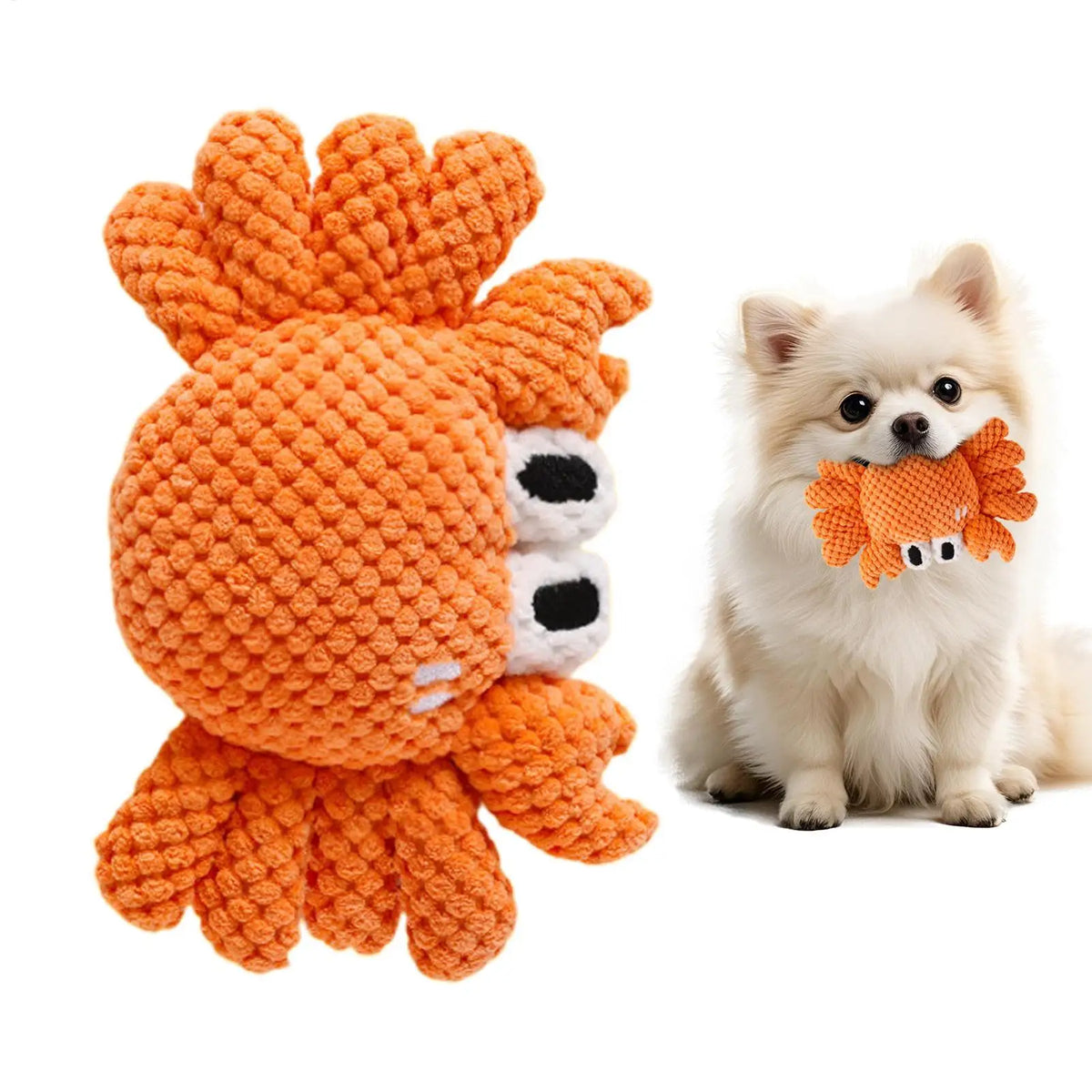 Interactive Squeaky Plush Dog Toy | Puppy Chew & Fetch