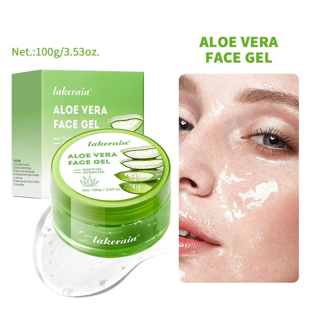 Organic Aloe Vera Gel – Hydrating, Brightening & Soothing
