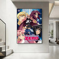 The Familiar of Zero HD Poster – Anime Wall Art Decor
