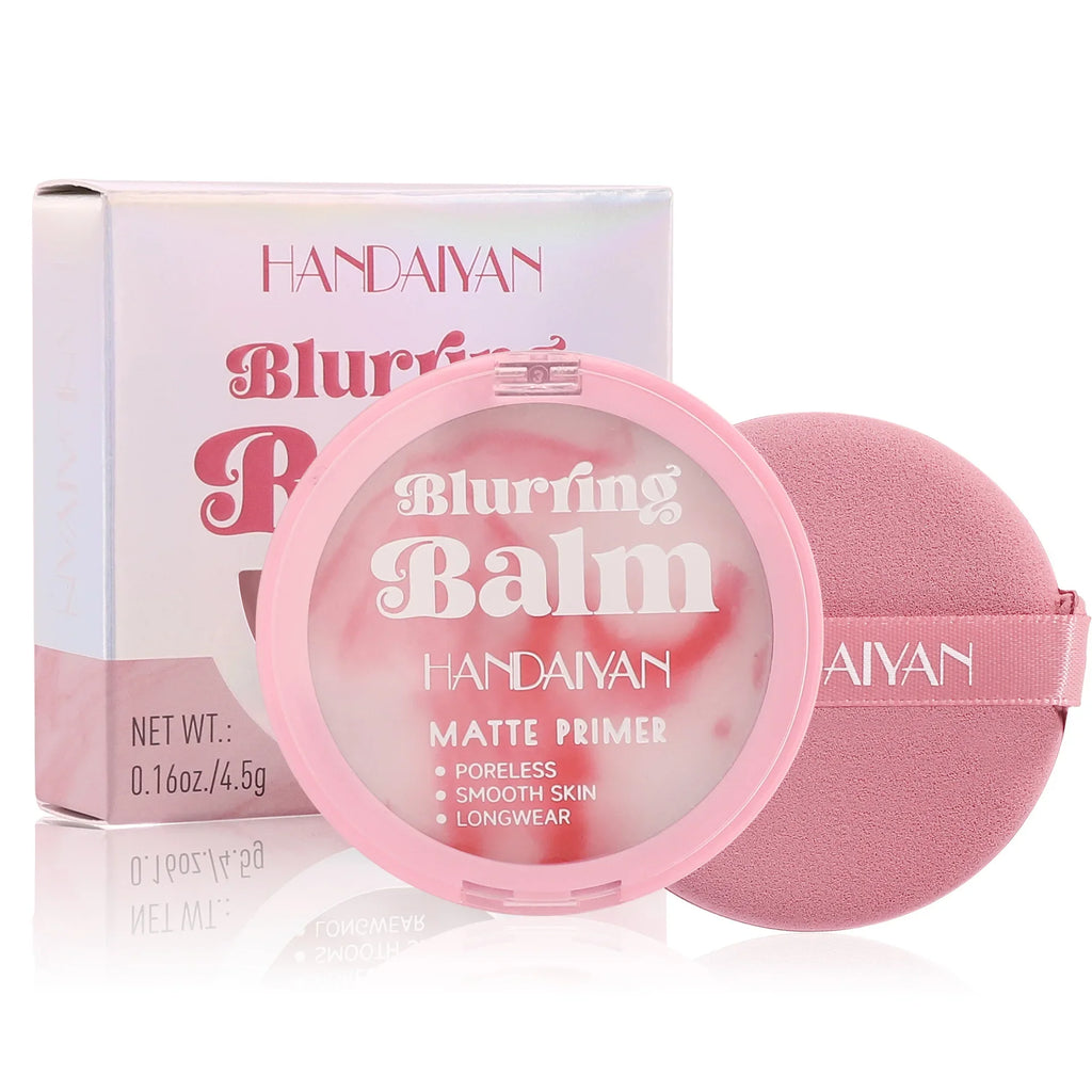 Poreless Matte Setting Balm with Puff – Oil-Control Face Balm