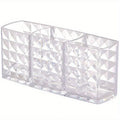 Acrylic Makeup Brush Holder & Desk Organizer – Set of 2