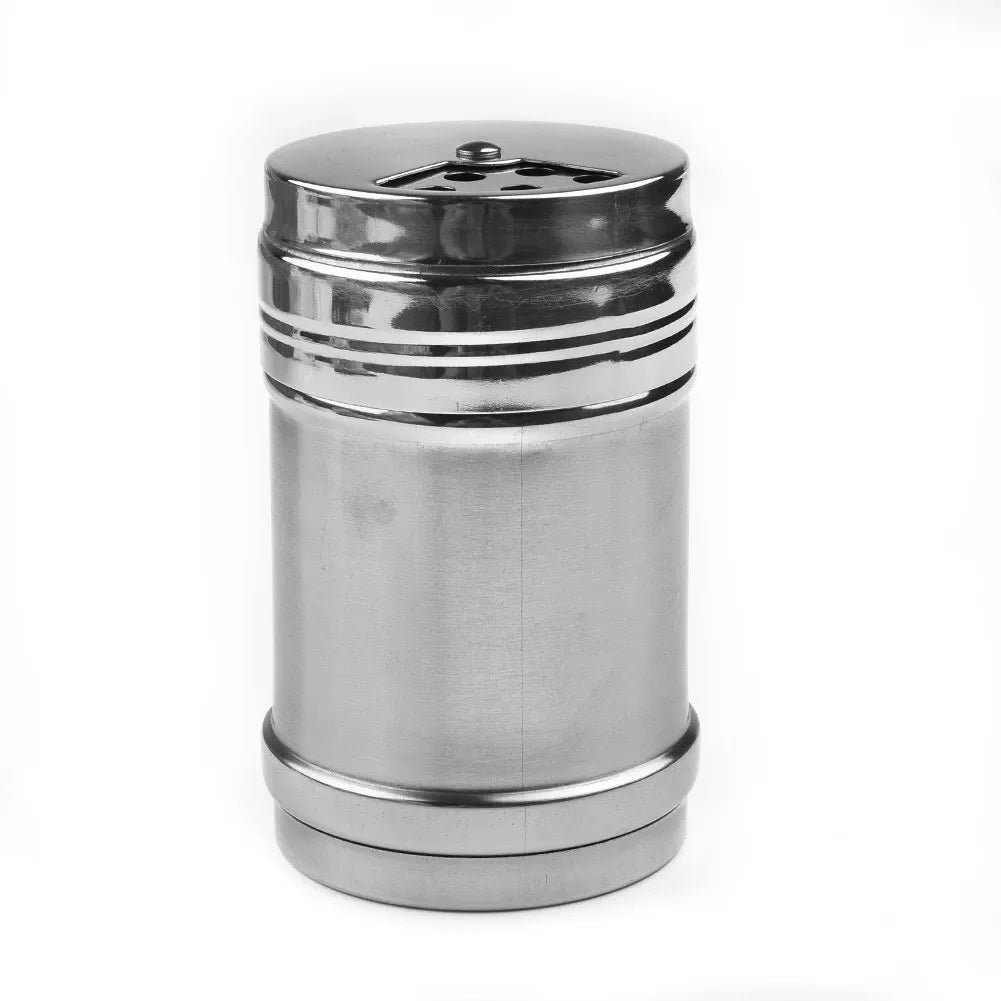 Stainless Steel Barbecue Spice Jars Salt Shaker Pepper Bottle Flour