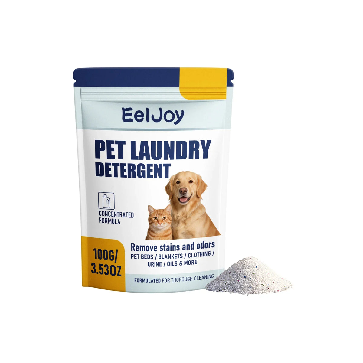 Concentrated Pet Laundry Detergent Powder – Stain & Odor