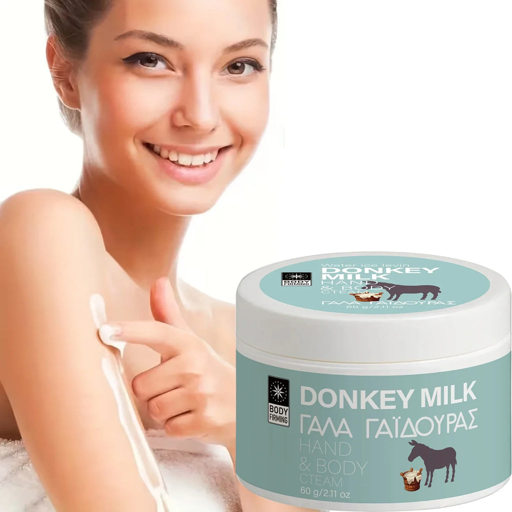 Donkey Milk Hand & Body Cream – Hyaluronic Acid & Coconut Oil