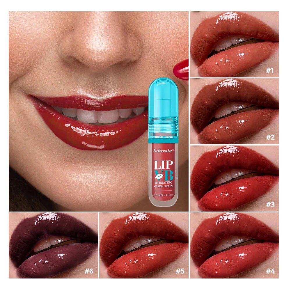 LIP VB Hydrating Gloss Stain – 12Hr Long-Lasting Glossy Lip