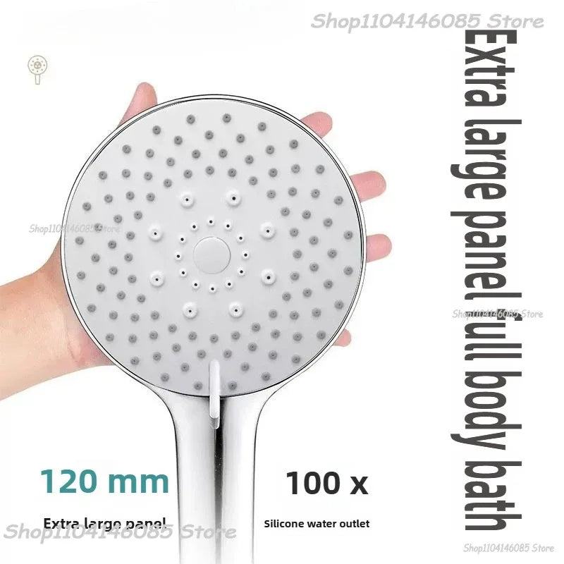 5-Mode High Pressure Handheld Shower Head | Black Water Saving