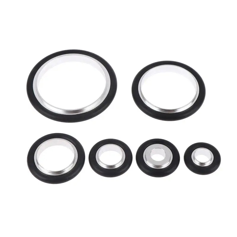 KF Vacuum Clamp Flange Centering Ring with NBR/FKM O-Ring Seal