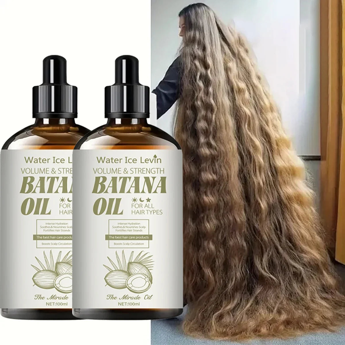 Batana Oil Hair Treatment – Volumizing, Strengthening & Moisturizing