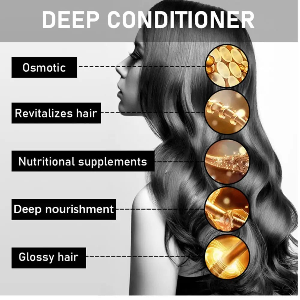 Keratin Hair Mask Damage Magical Treatment Frizzy Soft Smooth Shiny