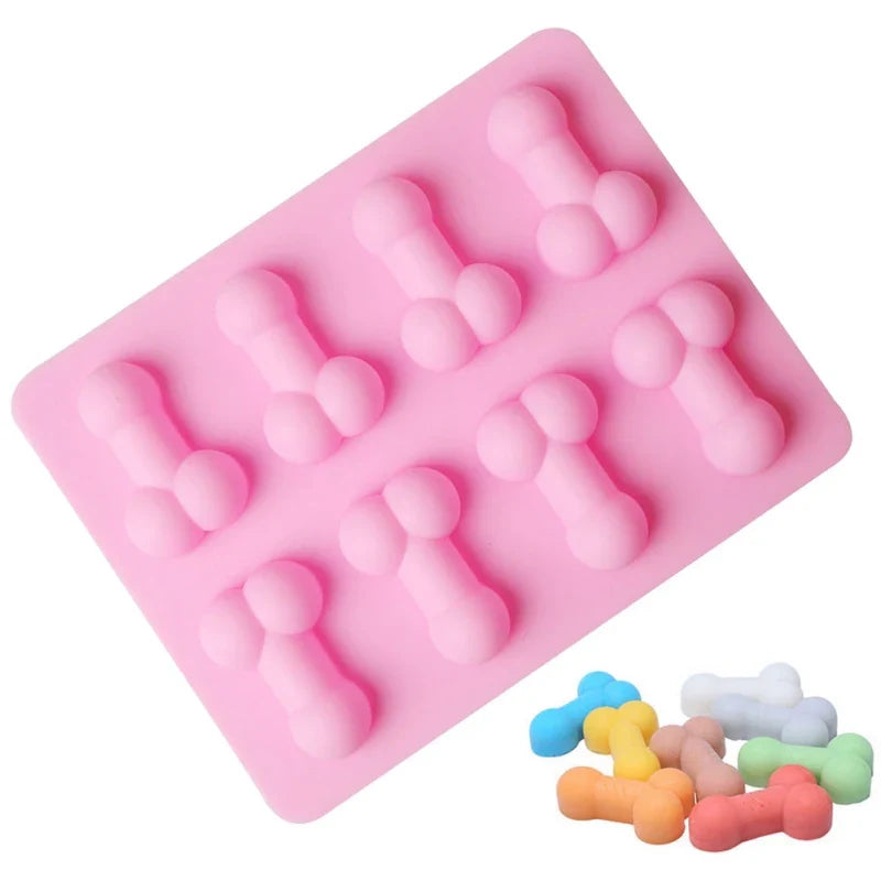 Novelty Silicone Ice Cube Tray & Craft Mold – Soap & Chocolate