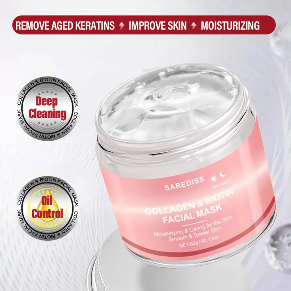 Collagen Overnight Peel-Off Face Mask – Hydrate, Firm & Glow