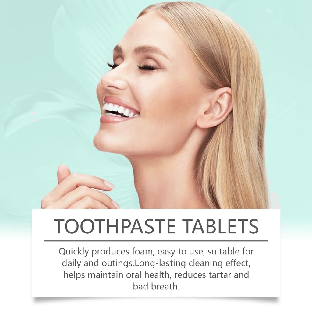 Oralhoe Jasmine Toothpaste Tablets – Whitening & Fresh Breath