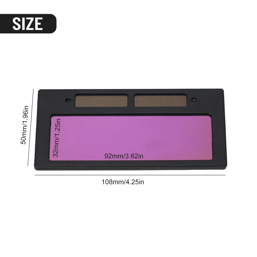 Auto-Darkening Welding Lens – Solar LCD Eye Protection