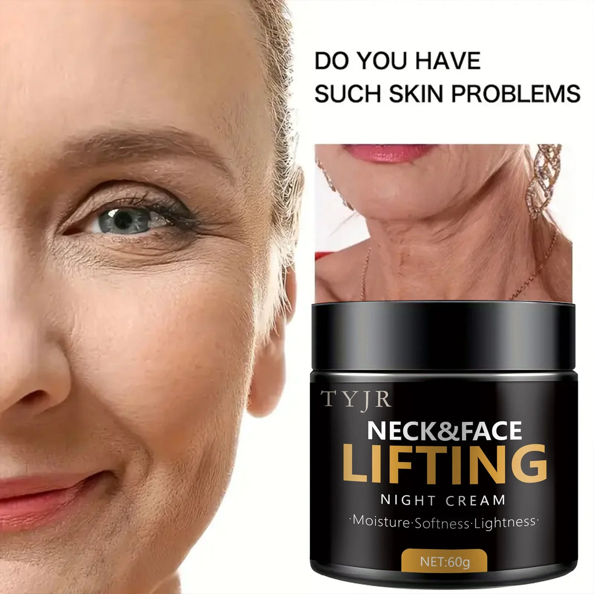 Collagen Neck Cream – Anti-Aging, Firming & Fine Line Repair