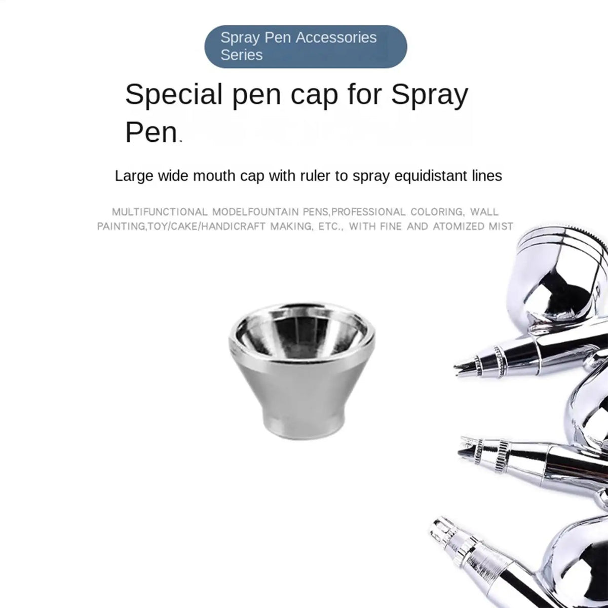 Airbrush Needle Cap & Nozzle Protector – Universal Artist Fit