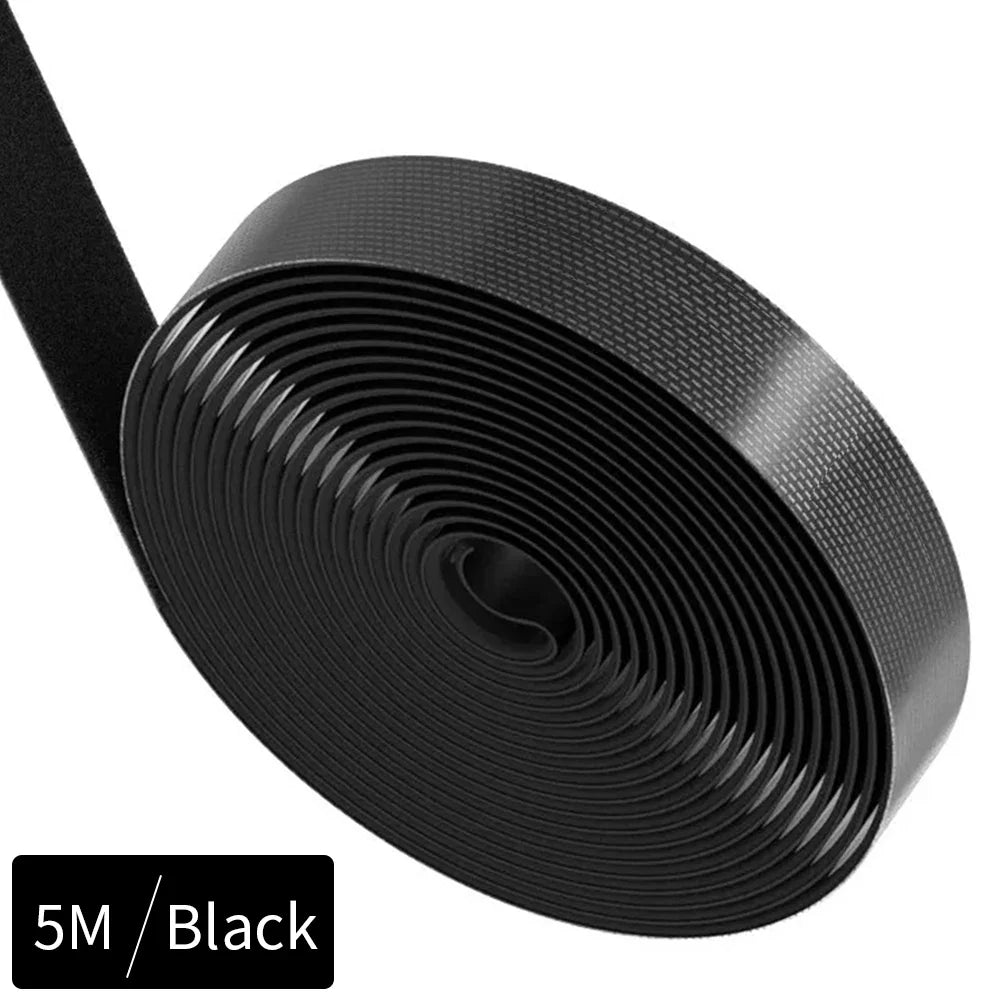 10mm x 5M Reusable Cable Tie Wire Organizer Management Tape