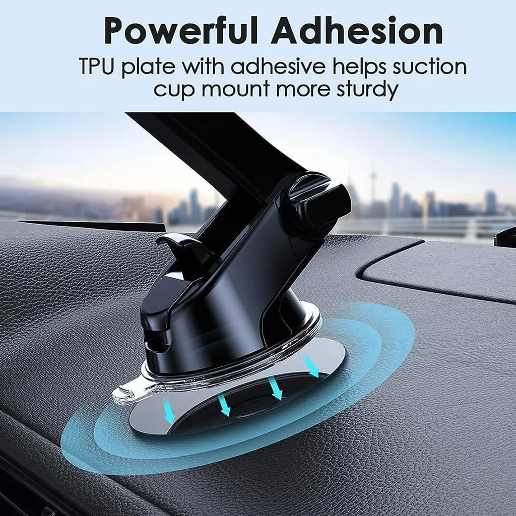Car Dashboard Adhesive Mount Pad for Suction Cup Phone Holders