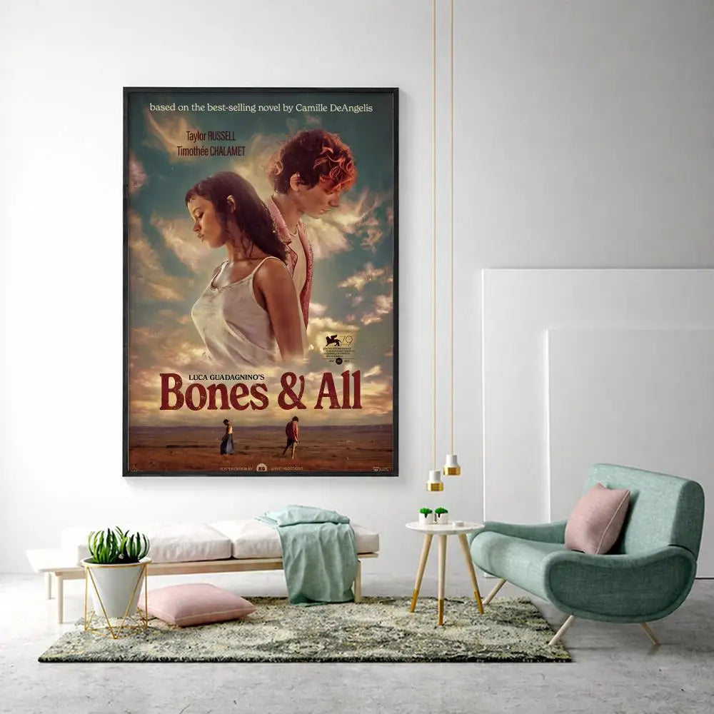 Bones & All Movie Poster – HD Waterproof Wall Art Print