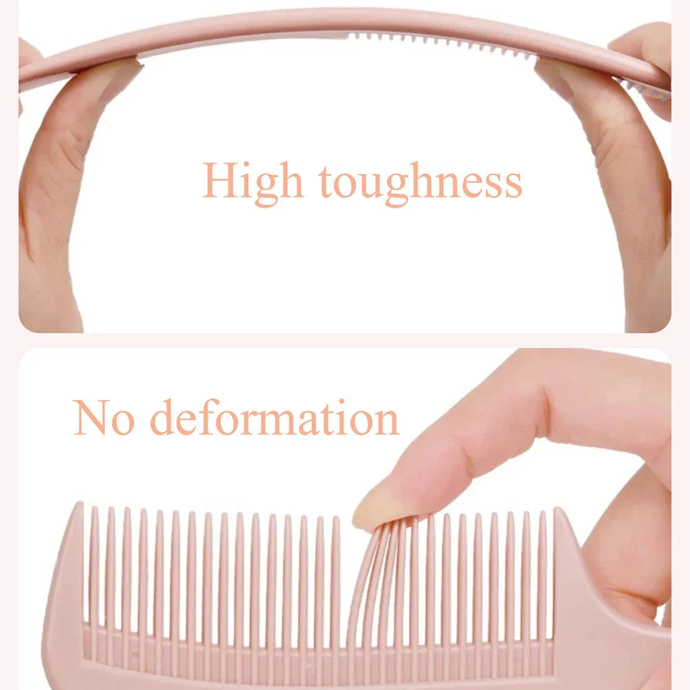 Pink Pointed Tail Comb – Anti-Static Salon Styling Tool
