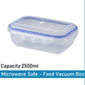 KEMORELA Vacuum Food Storage Containers – Fridge Organizer Set