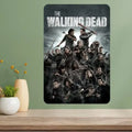 Walking Dead Classic TV Show Metal Poster Sign | Retro Wall Art