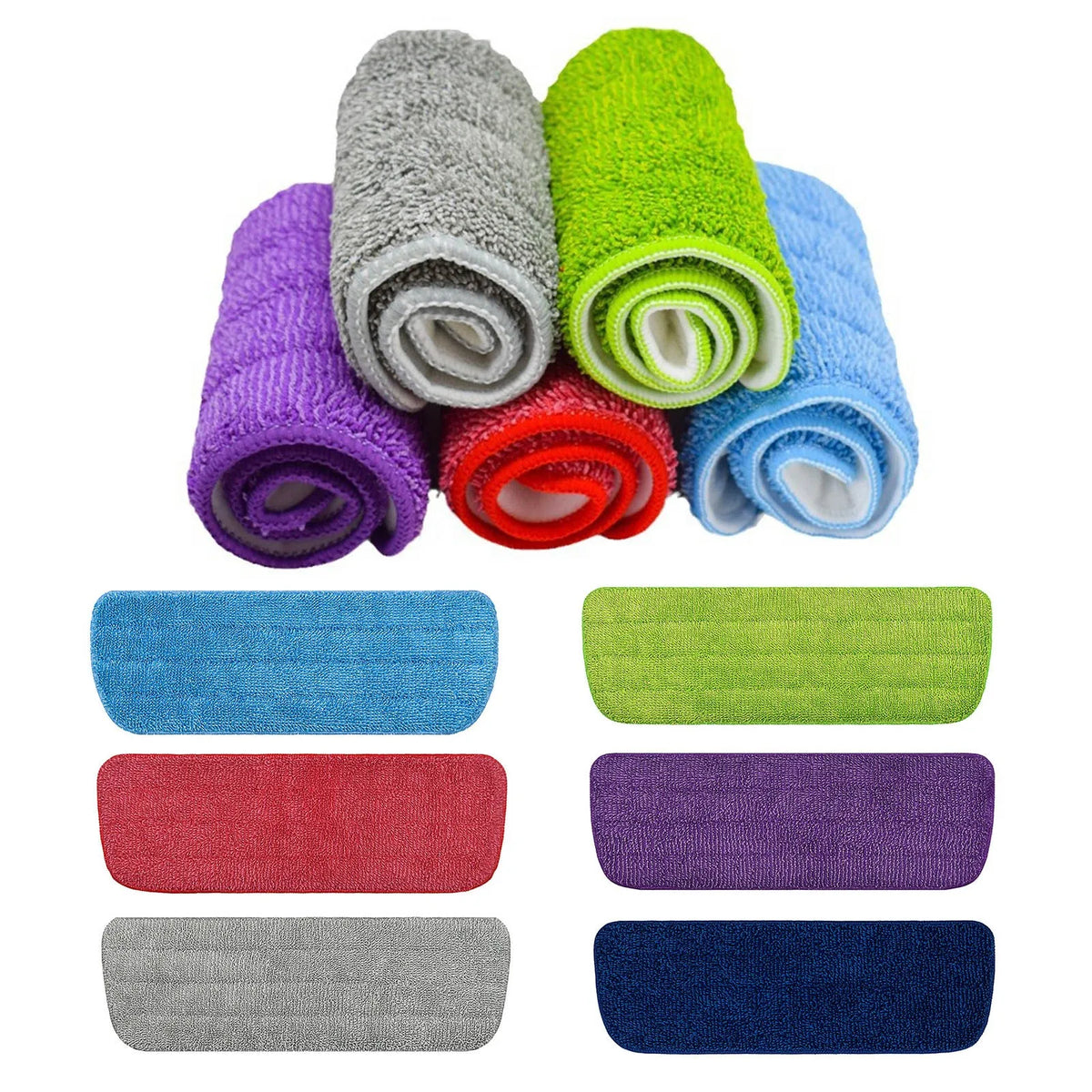 Reusable Microfiber Mop Replacement Pad – Universal 14x42cm