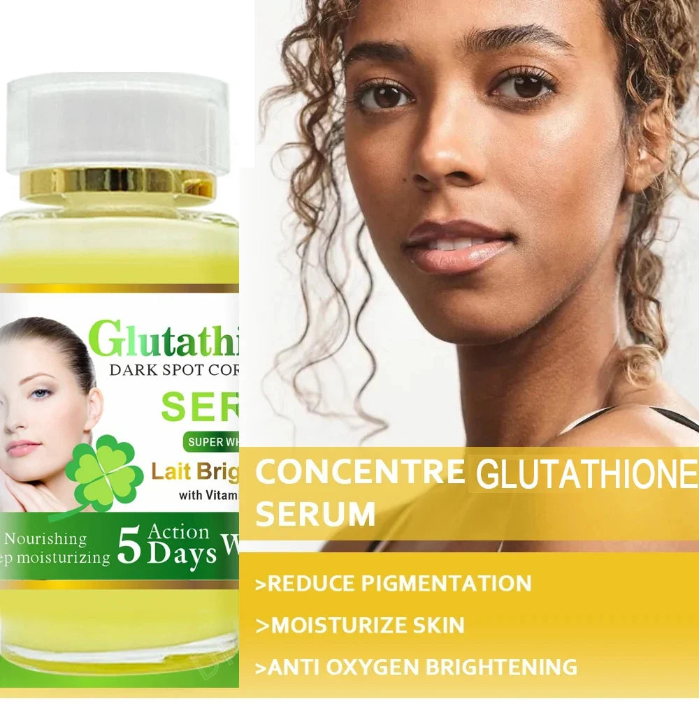 Glutathione Serum Face Eye Brightening Skin Dark Spot Corrector