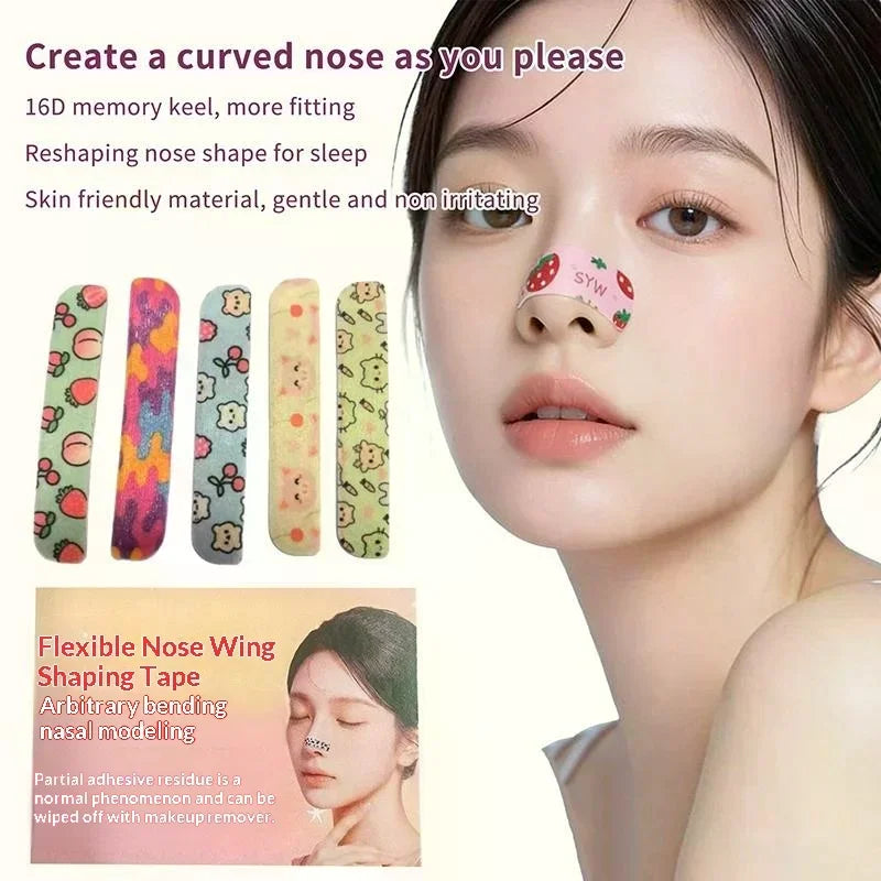 Cartoon Nose Splint Adhesive Tape | Nose Shape Corrector