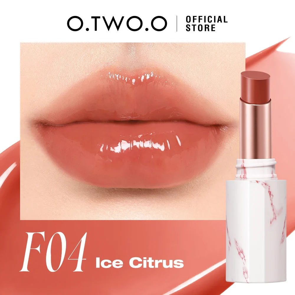 O.TWO.O Mirror Ice-Film Lip Glaze | 24H Glossy Lipstick