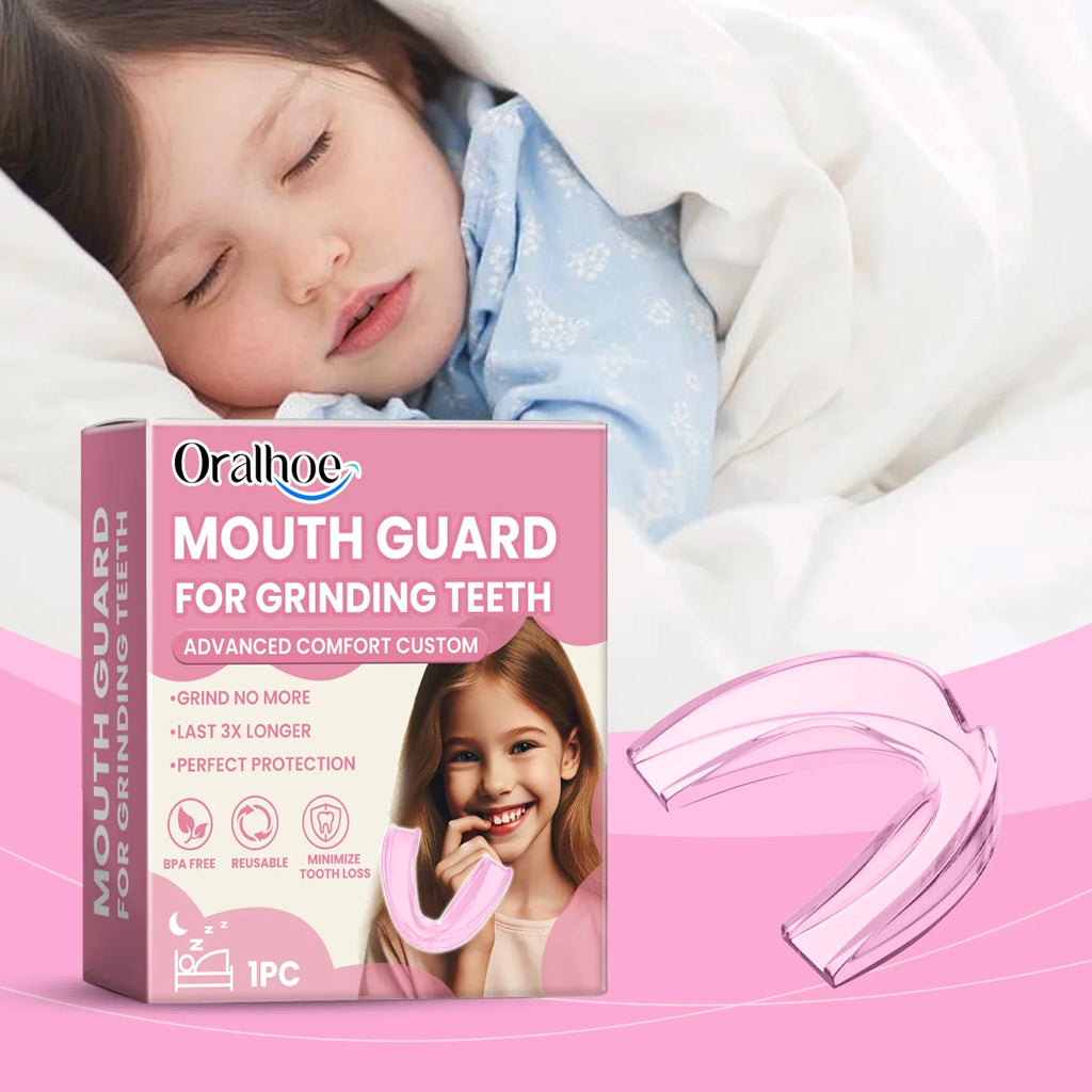 Kids Silicone Night Guard | Anti-Bruxism BPA-Free Teeth Protector