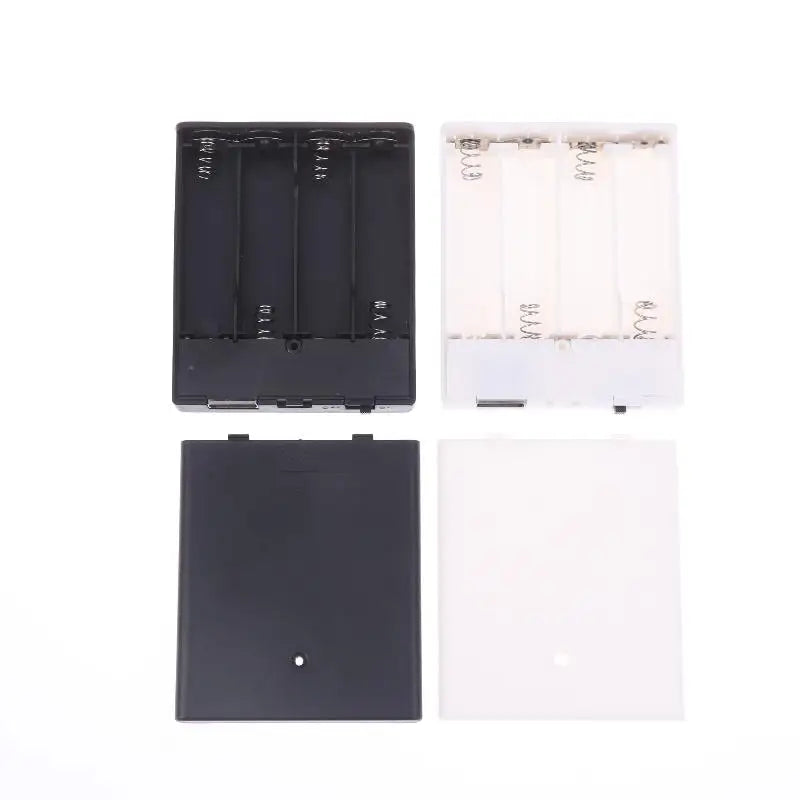 78 64 Portable USB Power Supply Battery Box Mini 4AA Holder Storage