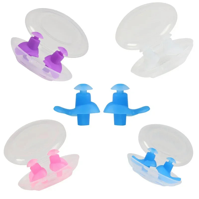 Silicone Swimming Earplugs – Waterproof for Diving & Surf